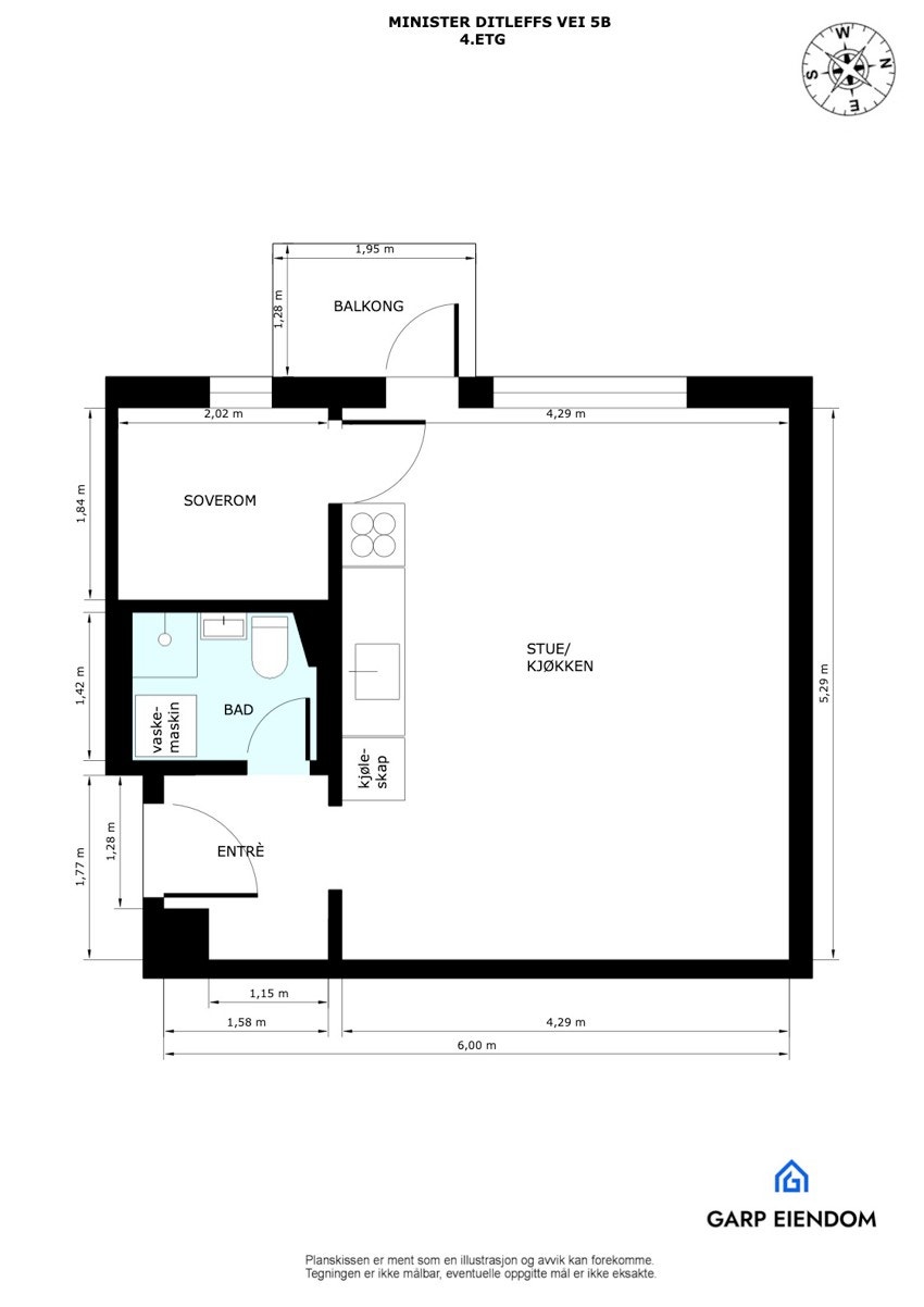 Plantegning. Galleribilde