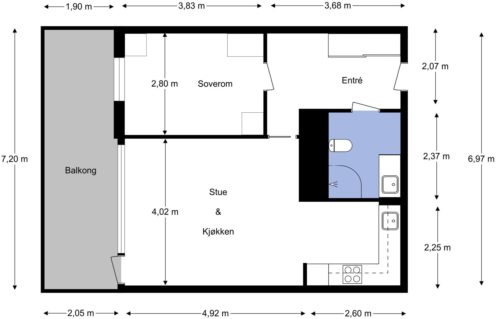 Plantegning. Galleribilde