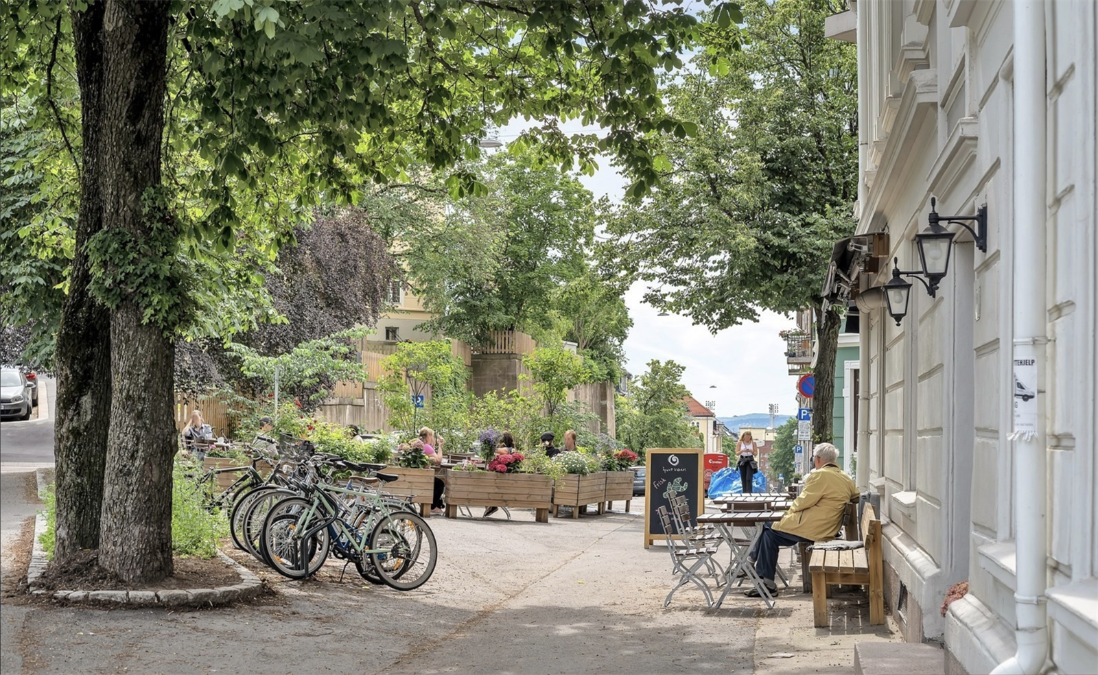 Åpent bakeri ligger rett ved leiligheten. Galleribilde