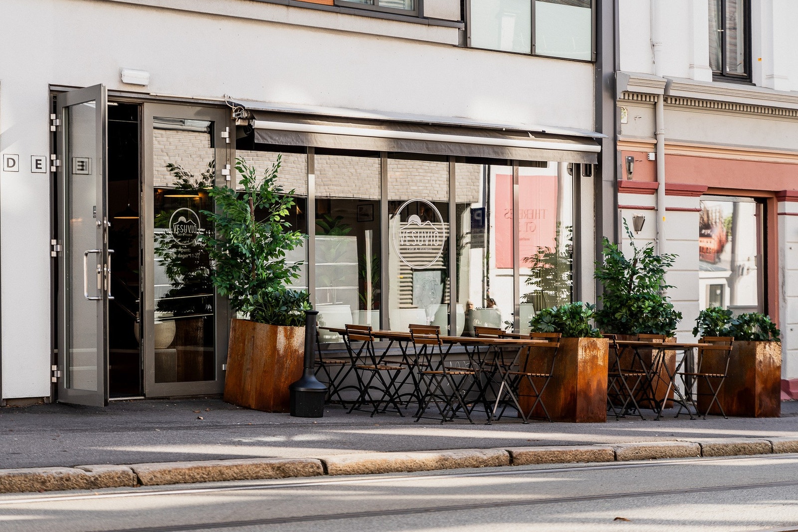 Vesuvio: Nabolagsfavoritt med utrolig 30 forskjellige pizzatyper, mange av dem vegetariske. Galleribilde