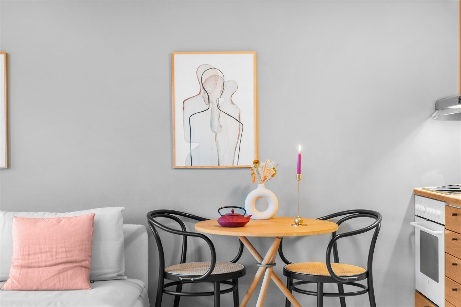 Det er også plass til en spiseplass Galleribilde