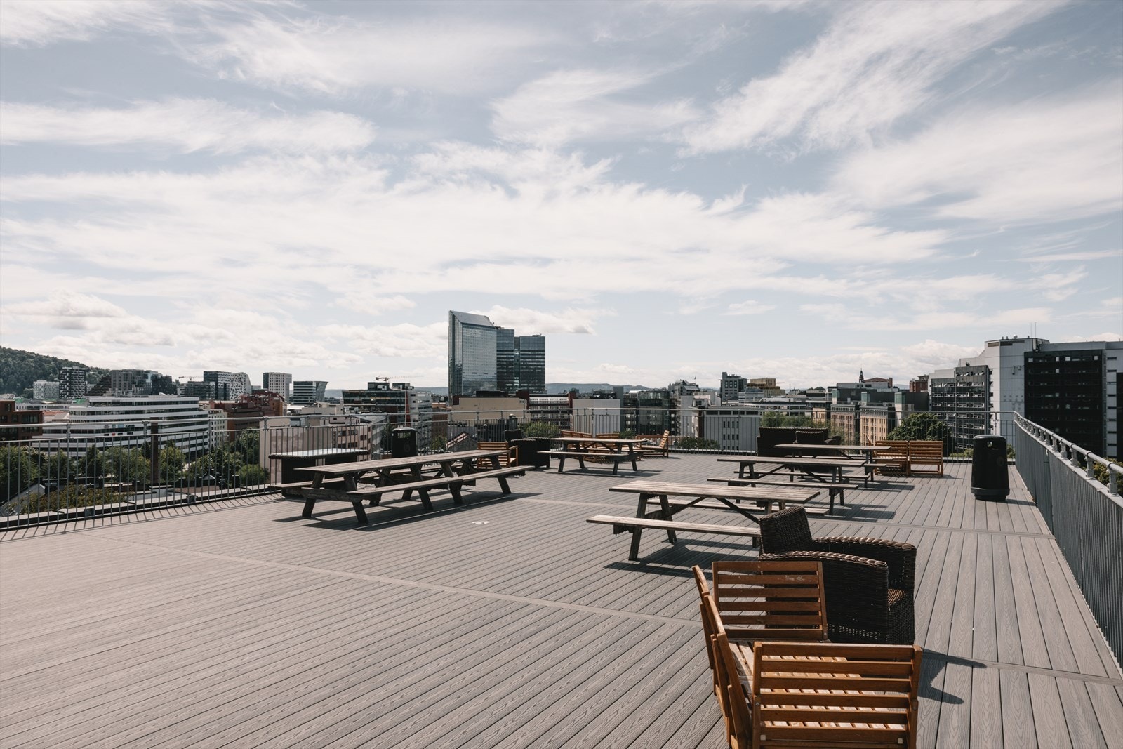 Her kan man nyte Oslo by fra morgen til kveld Galleribilde