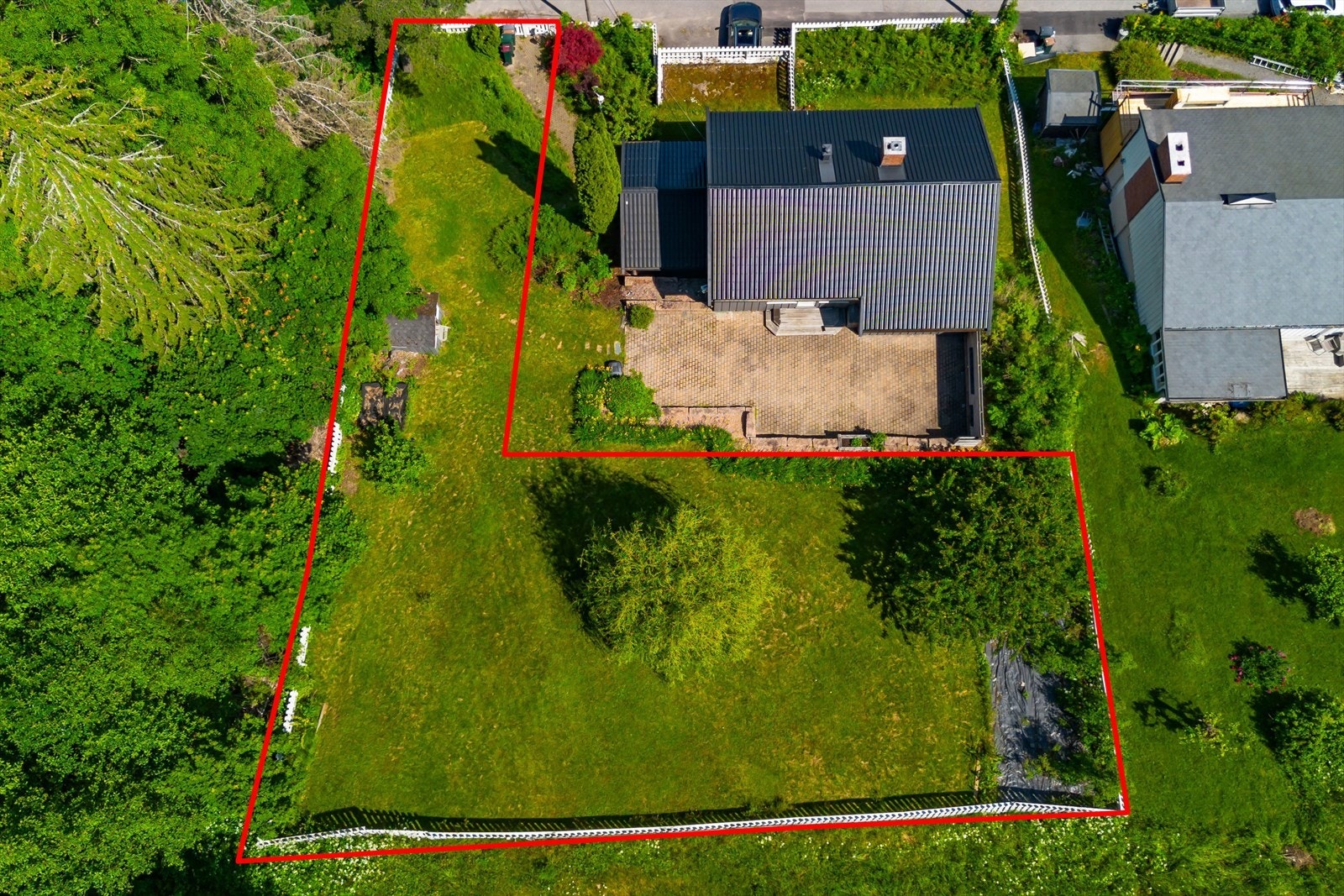 Dette er en tomt beliggende øverst på Danvik Galleribilde