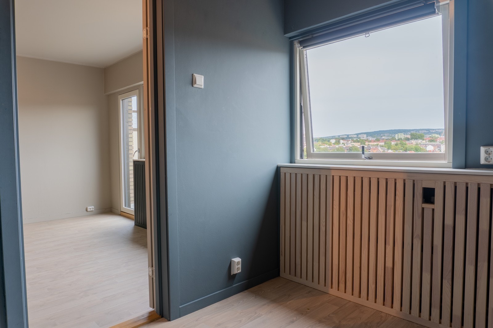 Soverommet er det plass til dobbeltseng og har flott utsikt. Galleribilde