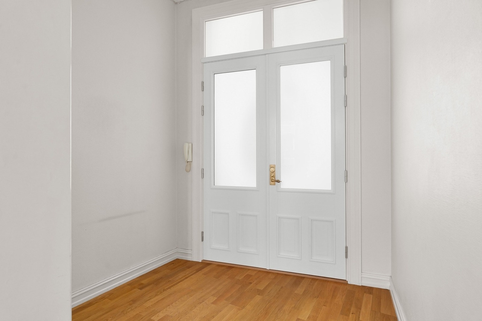 En pen entré er praktisk og gir et godt førsteinntrykk av leiligheten. Galleribilde