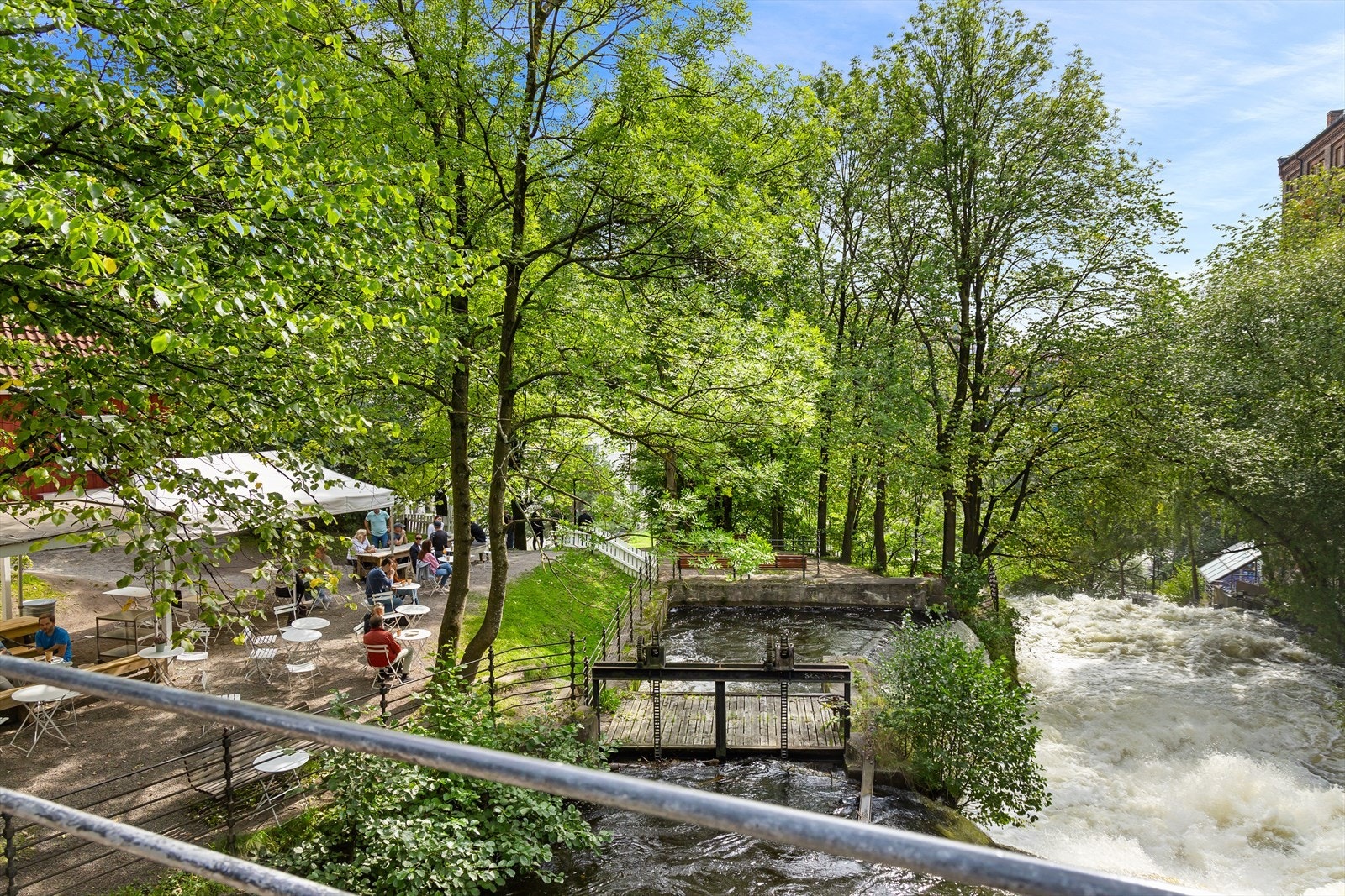 Vakker utsikt fra Akerselva og nærområdet. Galleribilde