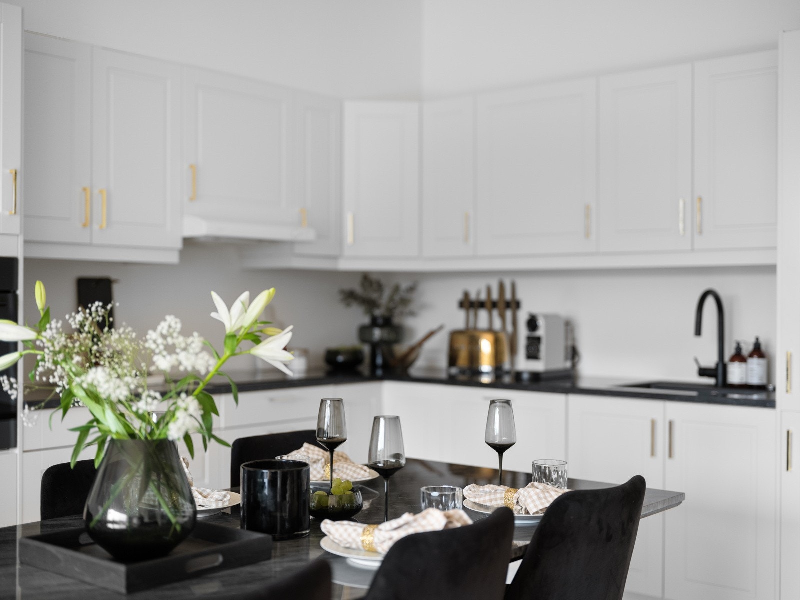 Detaljbilde kjøkken. Galleribilde