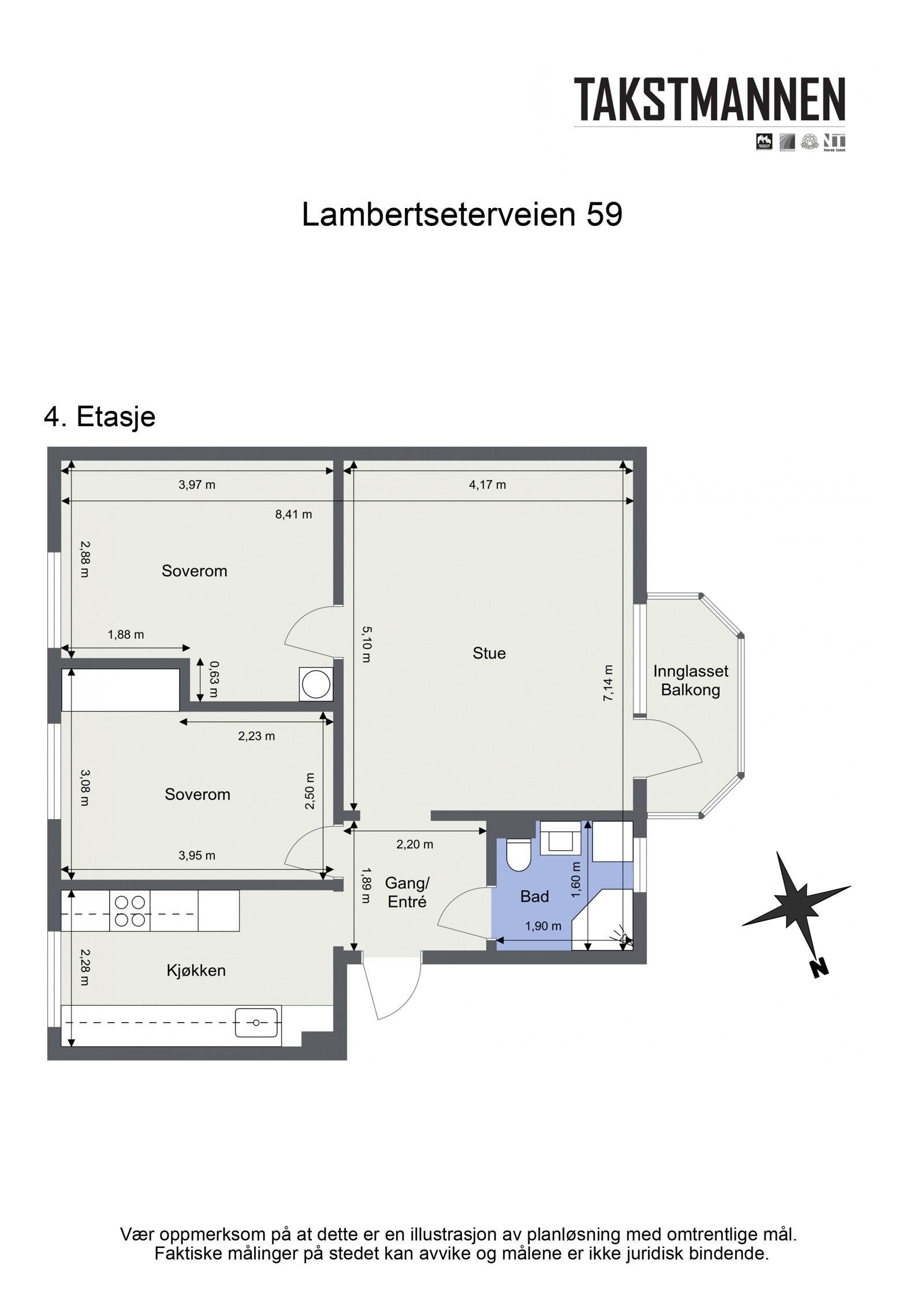 Planløsning. Galleribilde