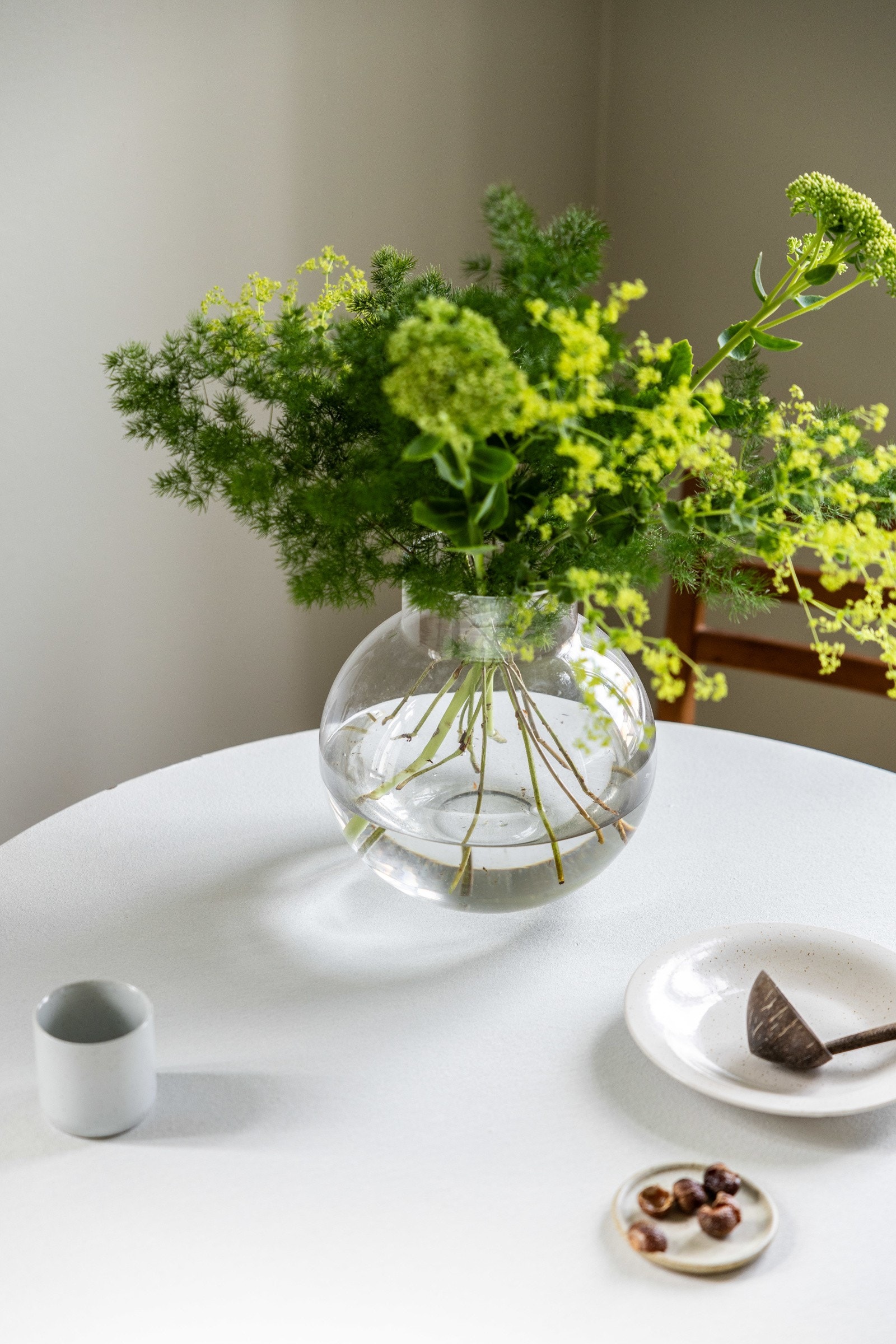 Leiligheten er belagt med parkett. Galleribilde