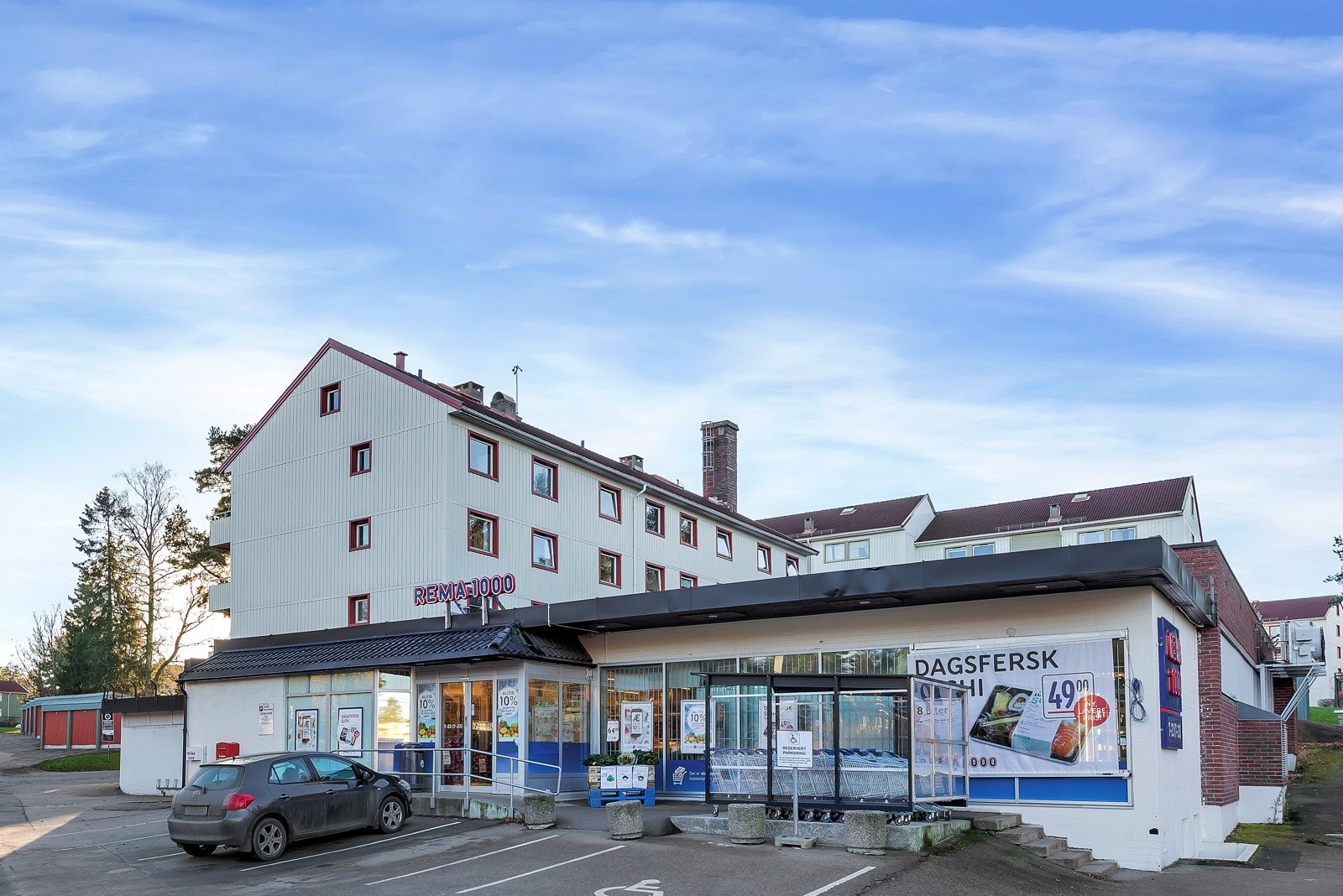 Rema 1000 Bøler ligger like i nærheten Galleribilde