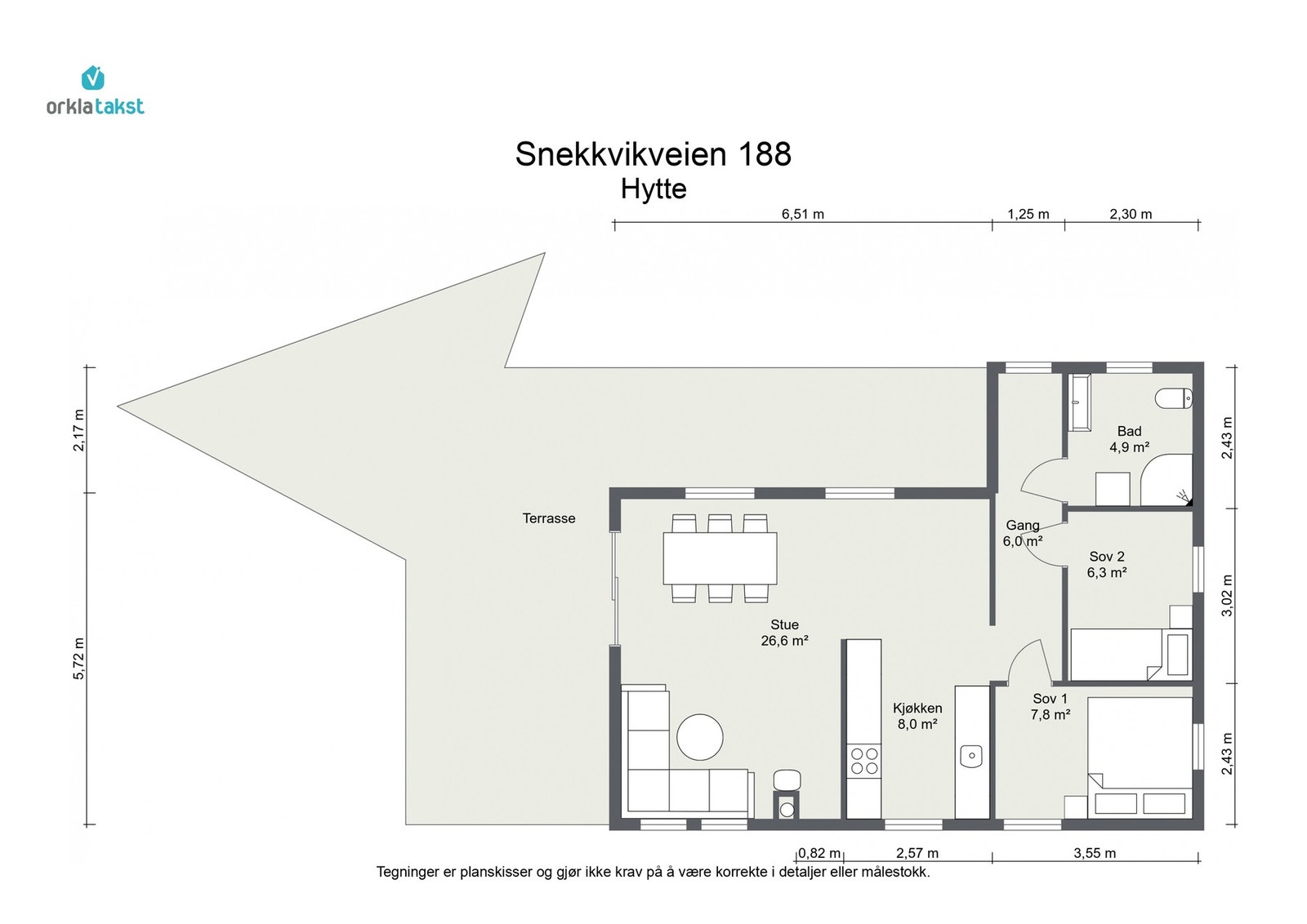 Planskisse. Galleribilde