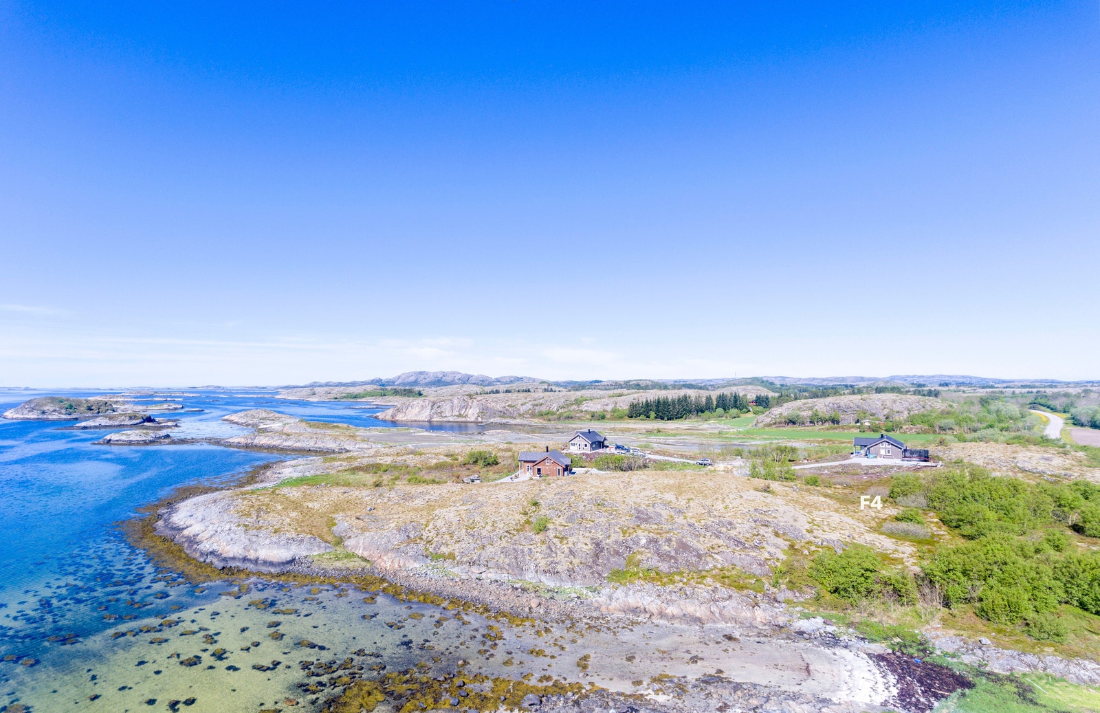 Det legges strøm, vann, avløp, samt vei til tomtegrensene Galleribilde