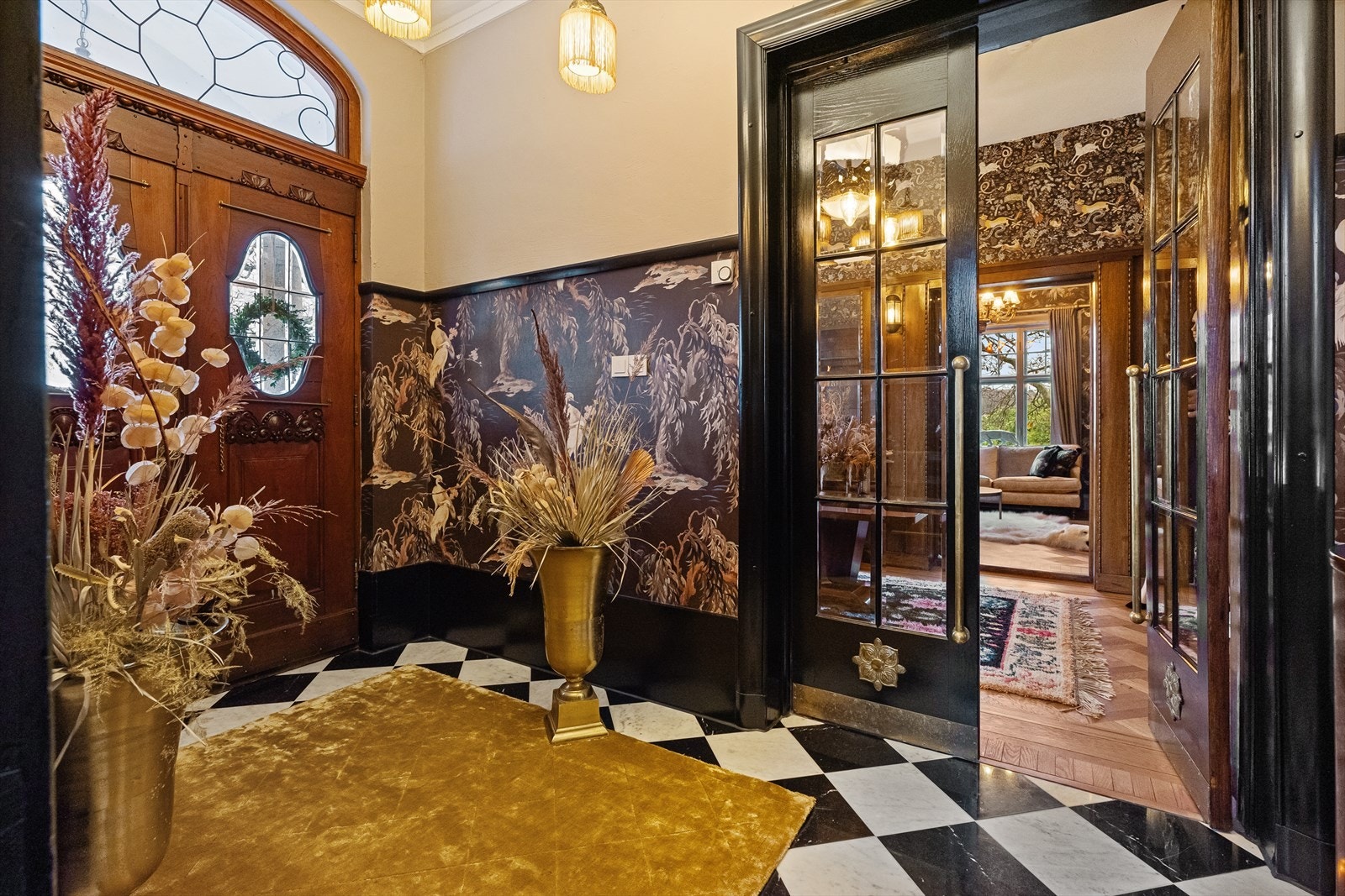Inngangsparti Galleribilde