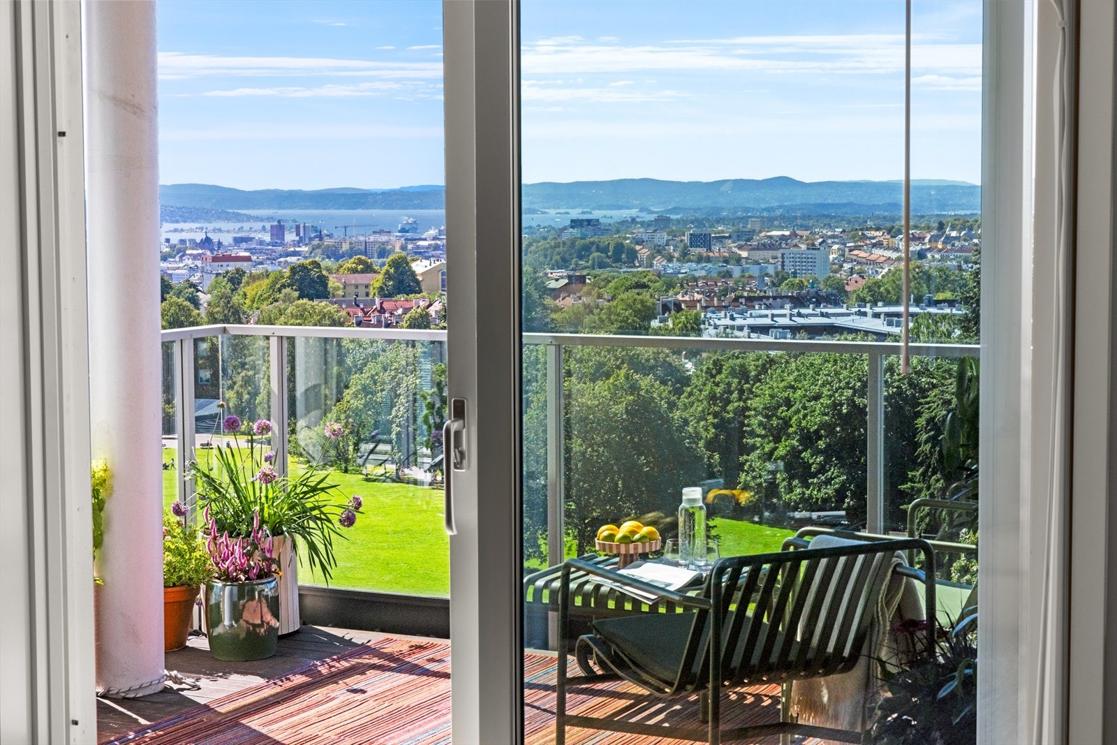 Her ser du hele veien til Oslofjorden Galleribilde
