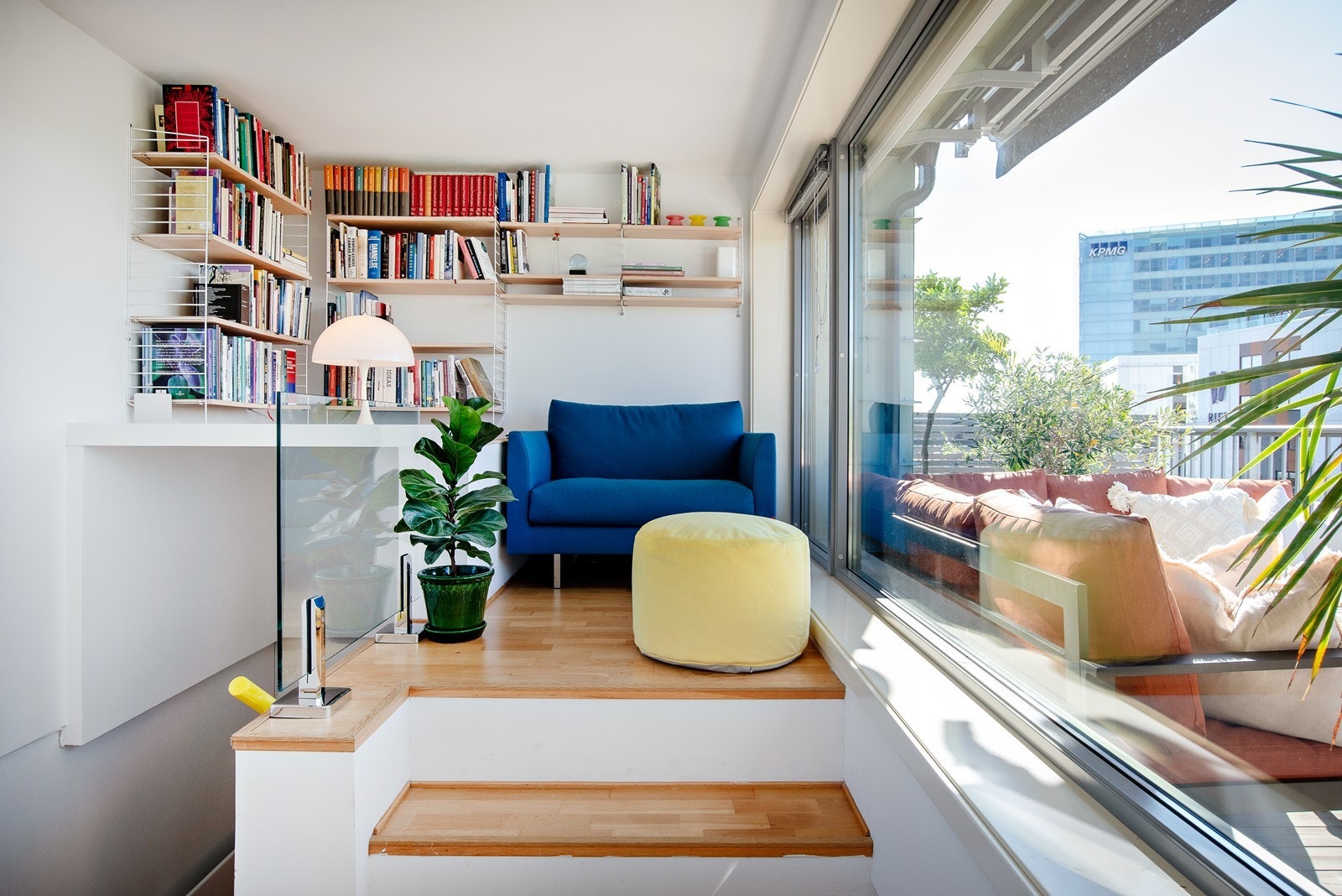 "Loftsstue" med utgang til takterrasse Galleribilde