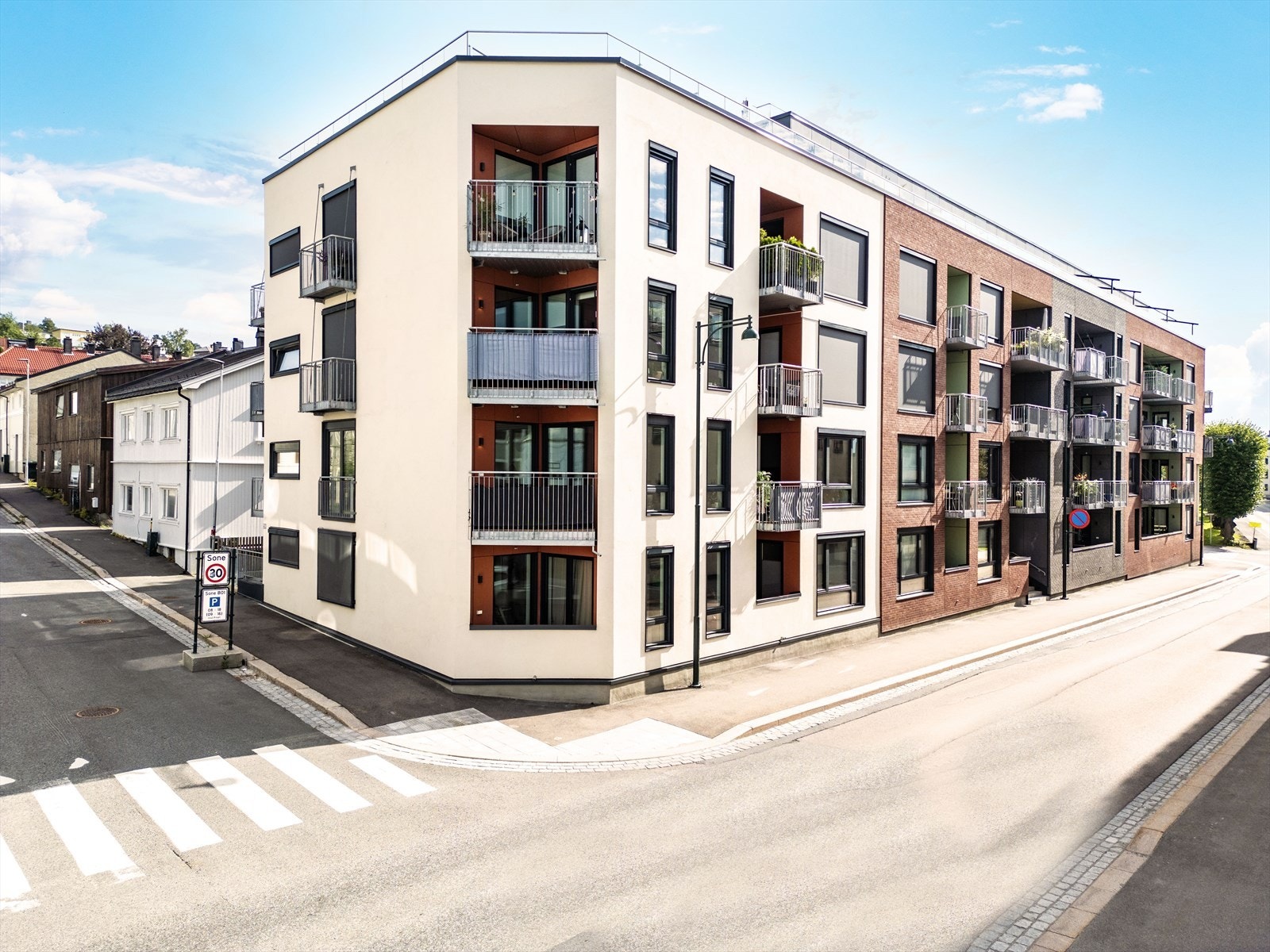 Engene 43 ligger sentralt til på Bragernes Galleribilde