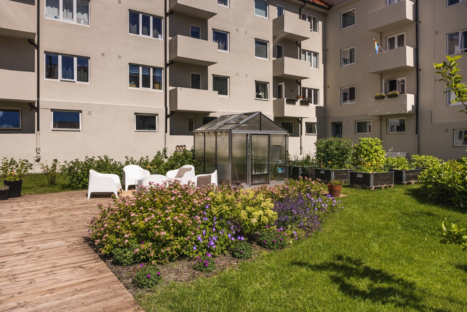 Her kan man nyte finværsdager med svært gode solforhold. Galleribilde