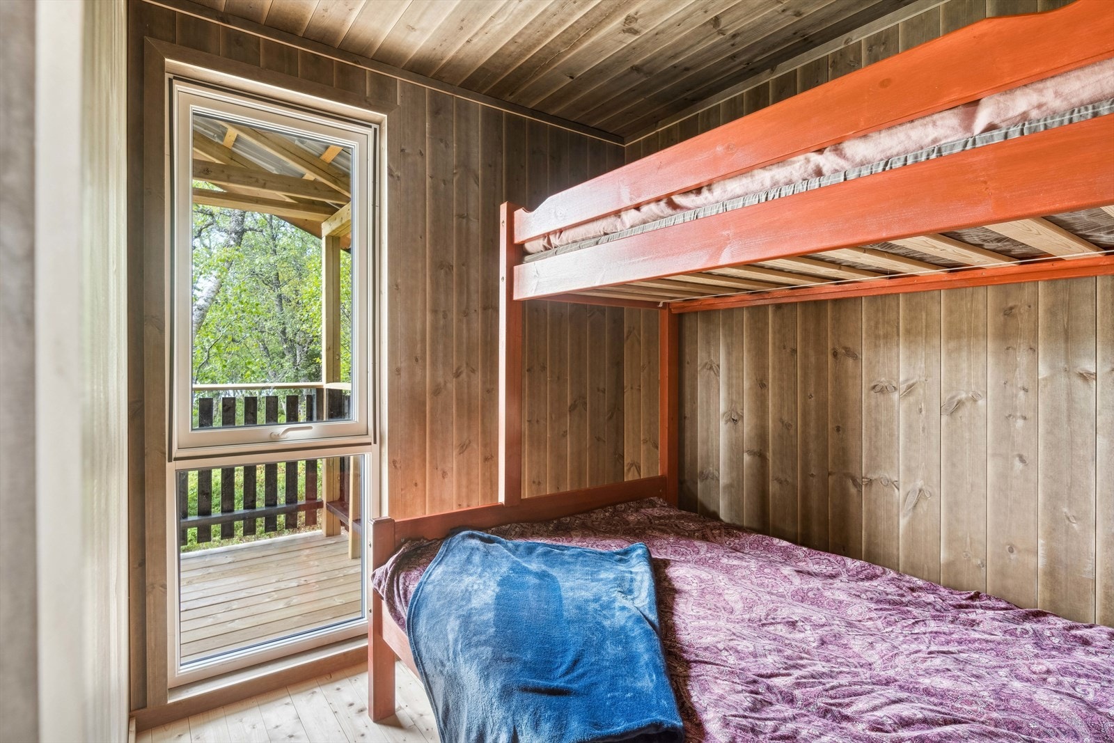 Soverom 2 med køyesenger som medfølger. Galleribilde