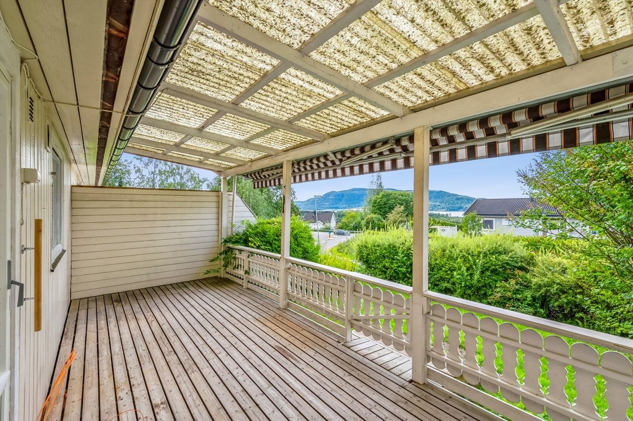 Terrasse med utsikt Galleribilde