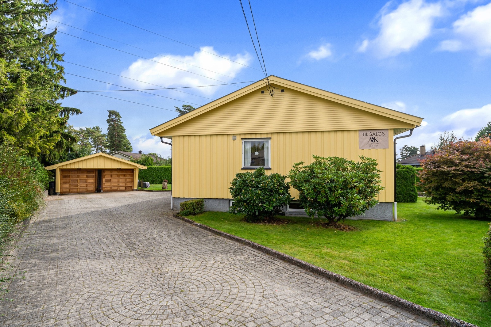 Boligen ble opprinnelig oppført i 1976 og er jevnlig vedlikeholdt. Galleribilde