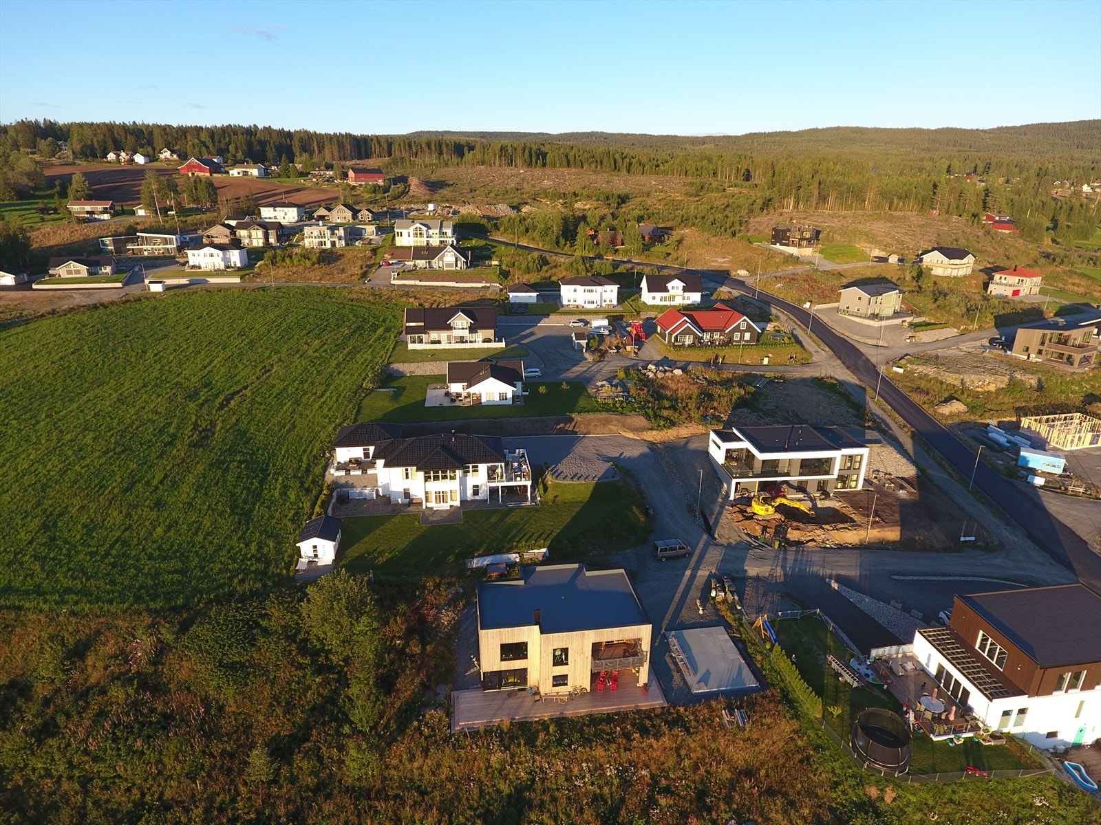 Eksisterende bebyggelse. Galleribilde