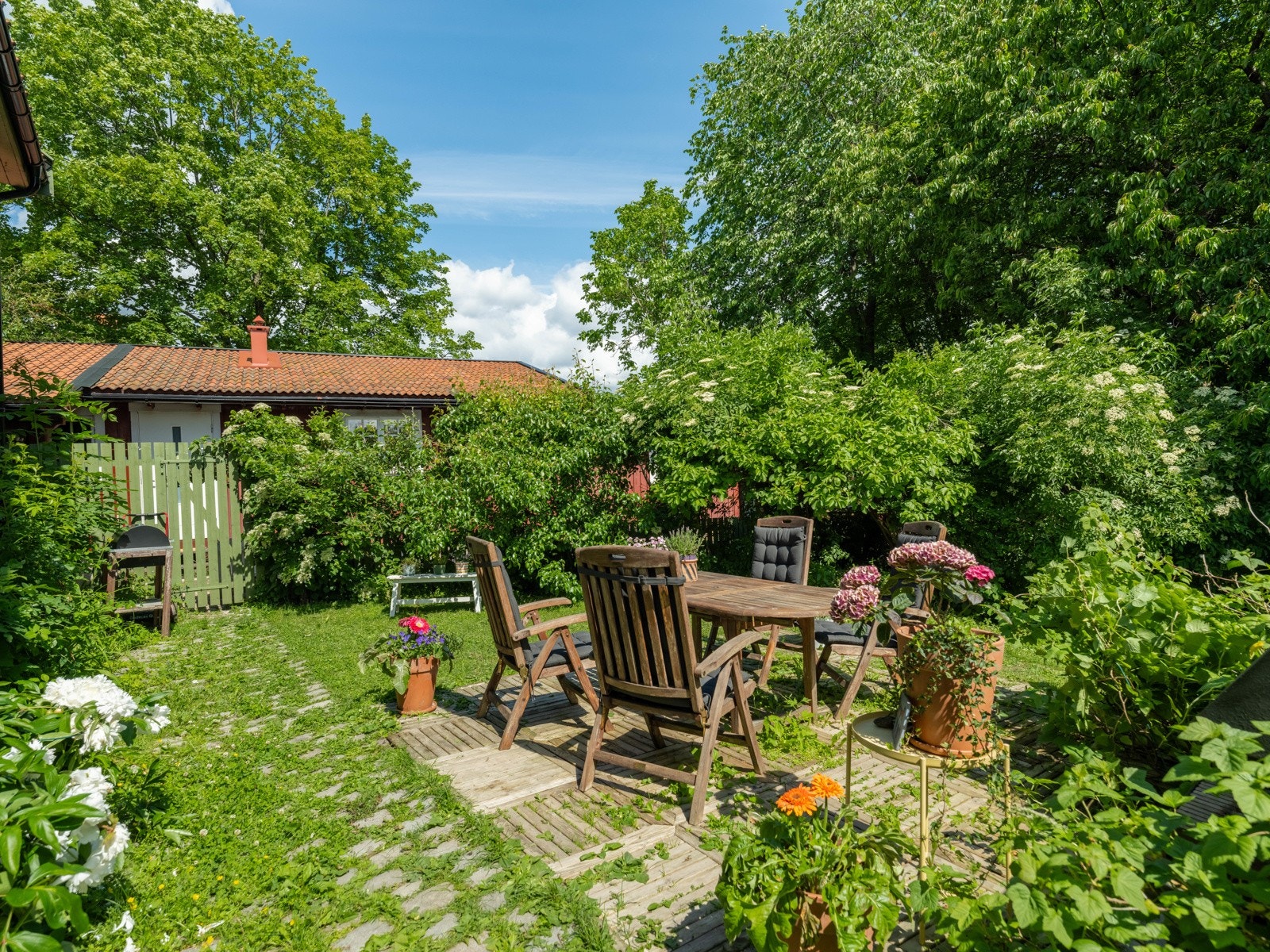 Helt stille og skjermet - midt i Oslo. Galleribilde