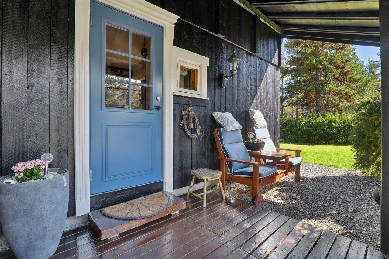 Bli med oss inn i denne sjarmerende hytta! Galleribilde