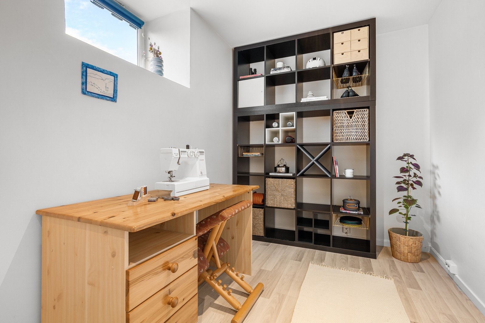 Soverom nr 3 kan brukes som soverom eller kontor. Galleribilde