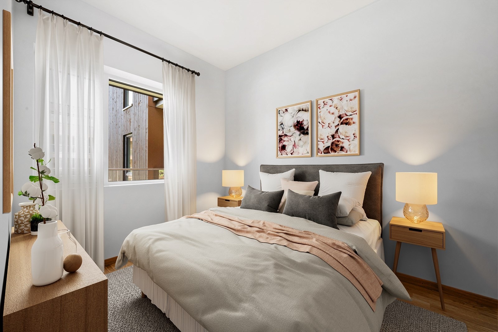 Slik kan ditt nye soverom bli! (Bildet er digitalmøblert) Galleribilde