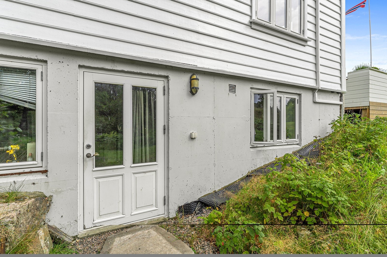 Eget inngangsparti. Galleribilde