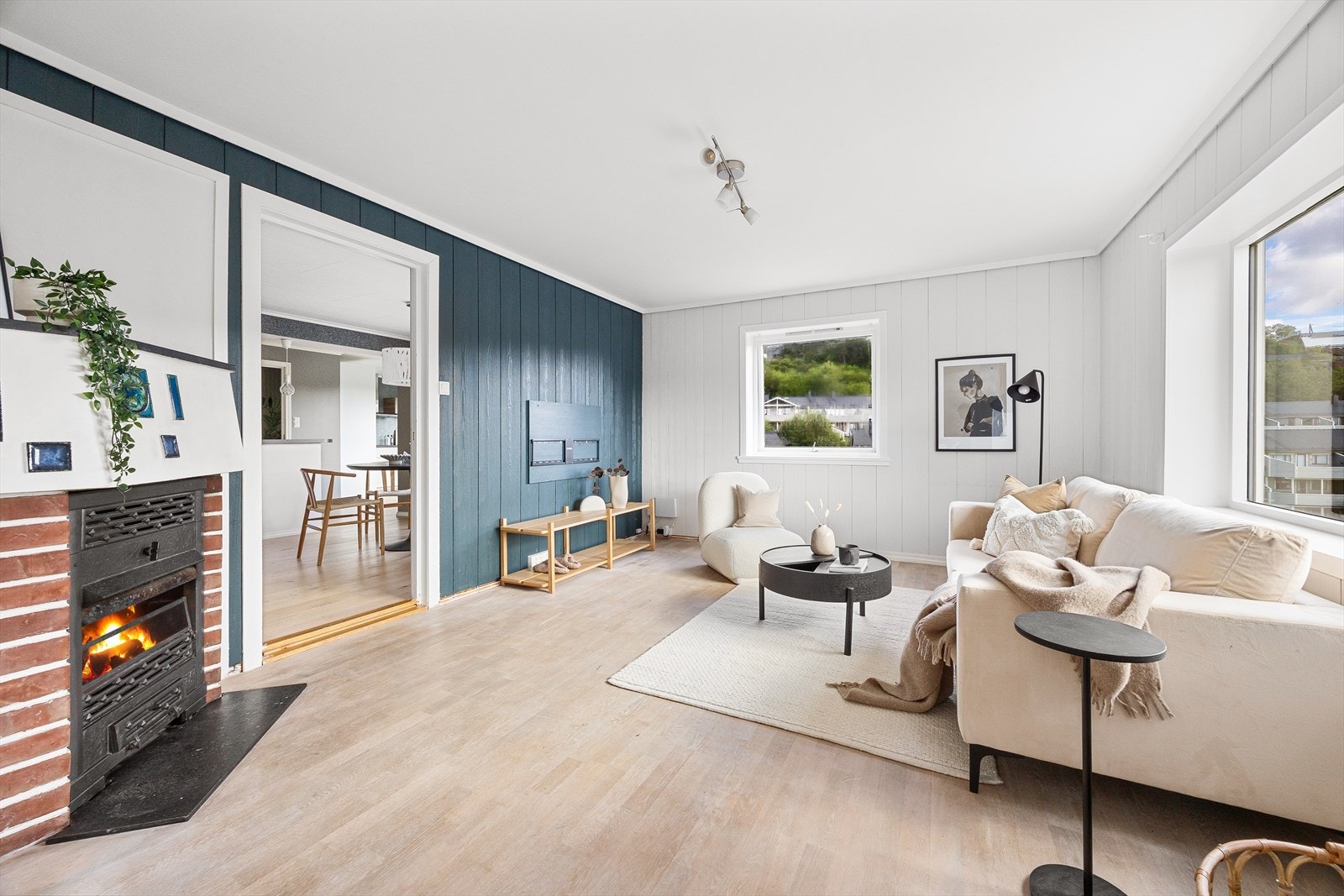 Mye var nytt i 2013 grunnet at huset ble bygget på mot nord Galleribilde