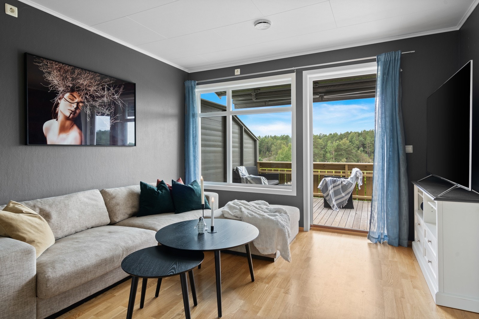 Stuen og kjøkkenet utgjør hjertet av boligen og er sannsynligvis rommet der du vil tilbringe mesteparten av tiden din. Galleribilde