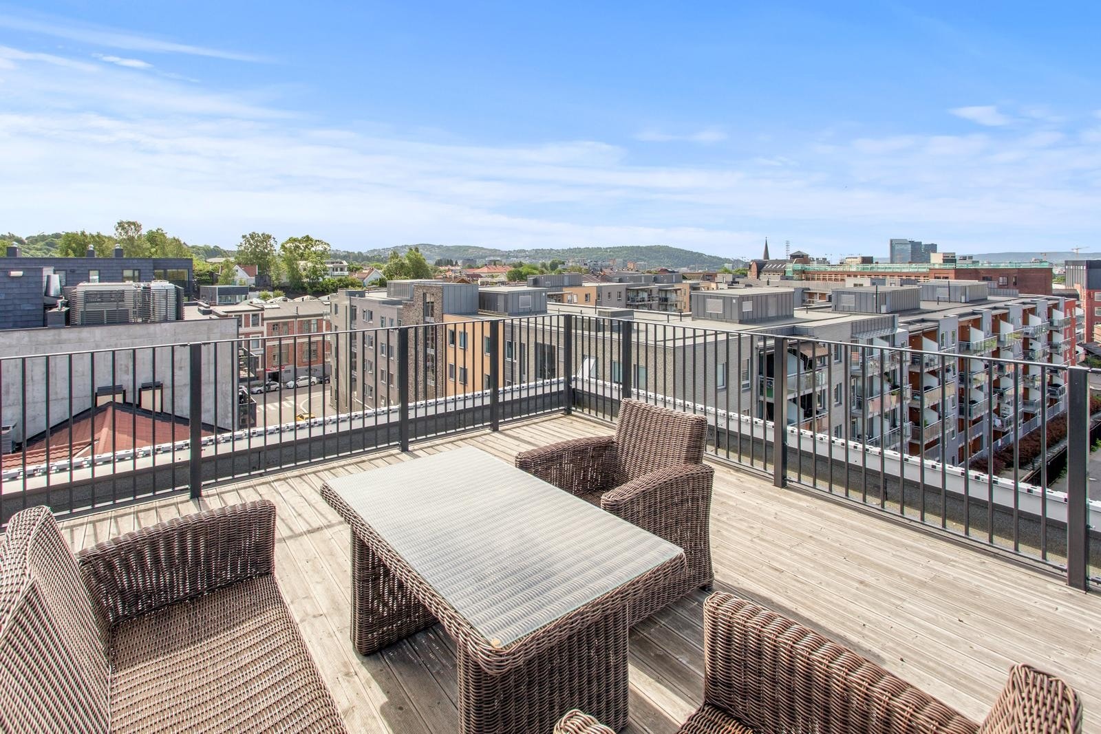 Felles takterrasse Galleribilde