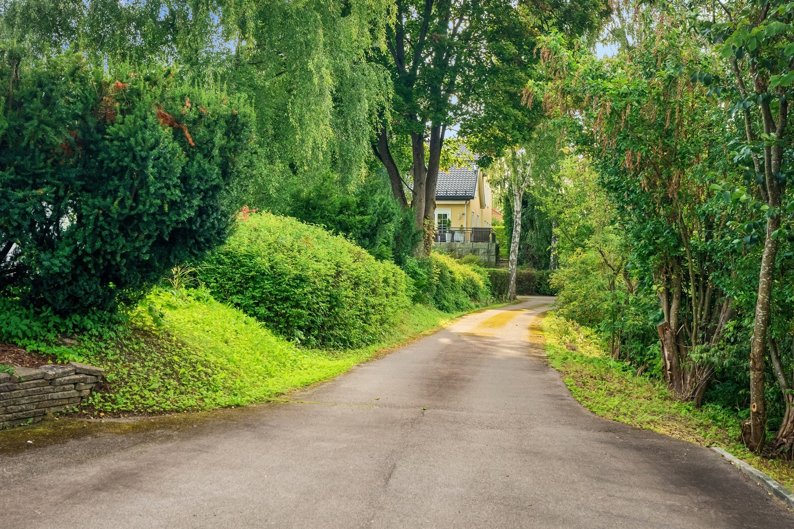 Innkjøring til eiendommen er privat Galleribilde