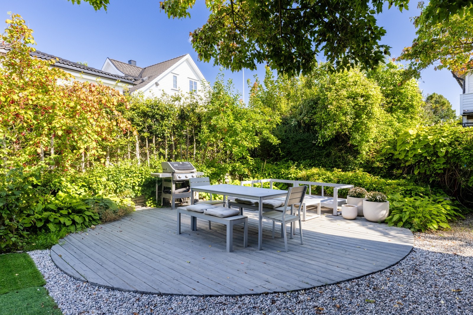 Uteområdet. Galleribilde