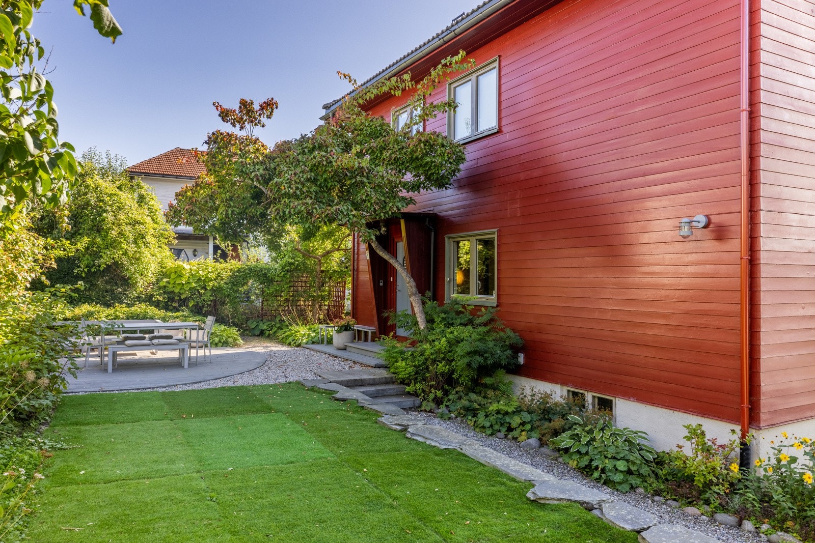 Uteområdet. Galleribilde