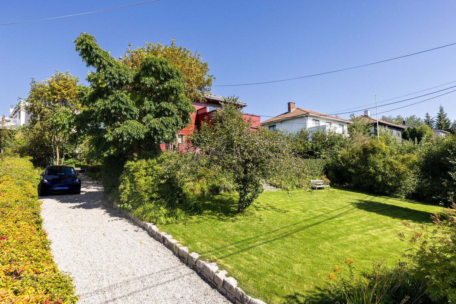 Uteområdet. Galleribilde