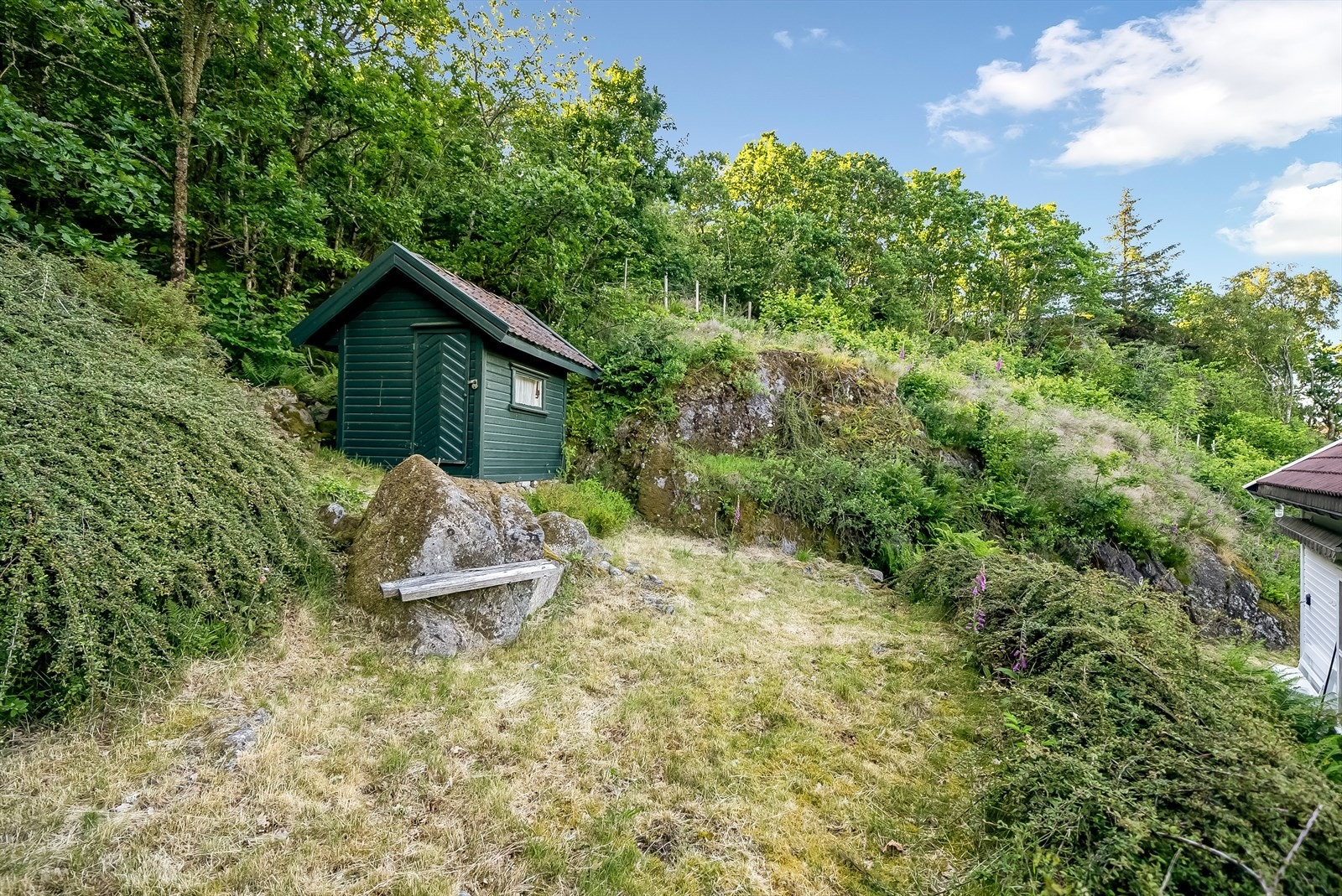 Uteområde med potensiale. Galleribilde