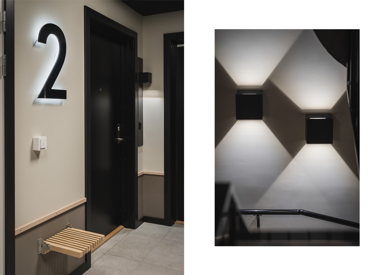 Utbygger har lagt stor vekt på å levere en gjennomgående høy og elegant standard, noe som også gjelder fellesarealene. Galleribilde