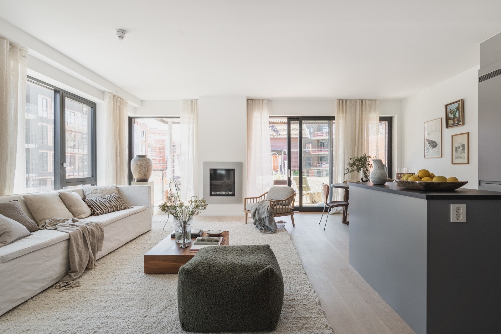 En oppgradert og svært gjennomført 4-roms selveier med arealeffektive og praktisk planløsning. Galleribilde