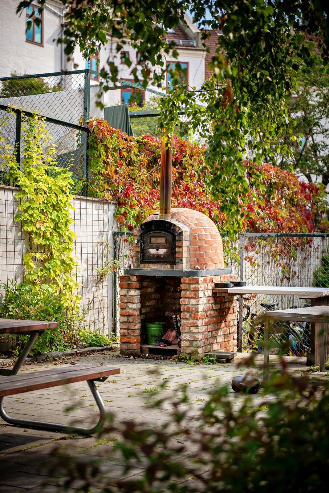 Flotte fellesarealer med pizzaovn og sittegrupper! Galleribilde