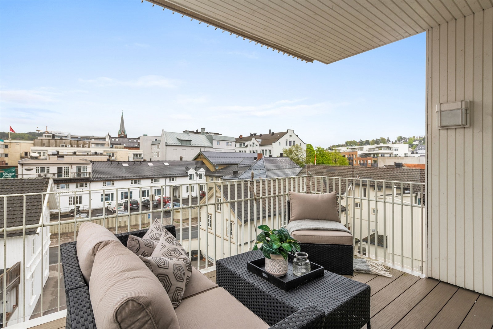 Solen kan nytes fra morgen til kveld Galleribilde