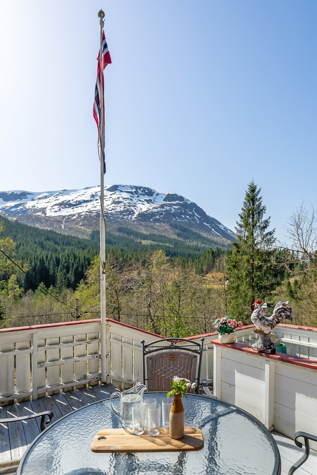 Her har du egen tomt og eiendommen er inngjerdet. Galleribilde