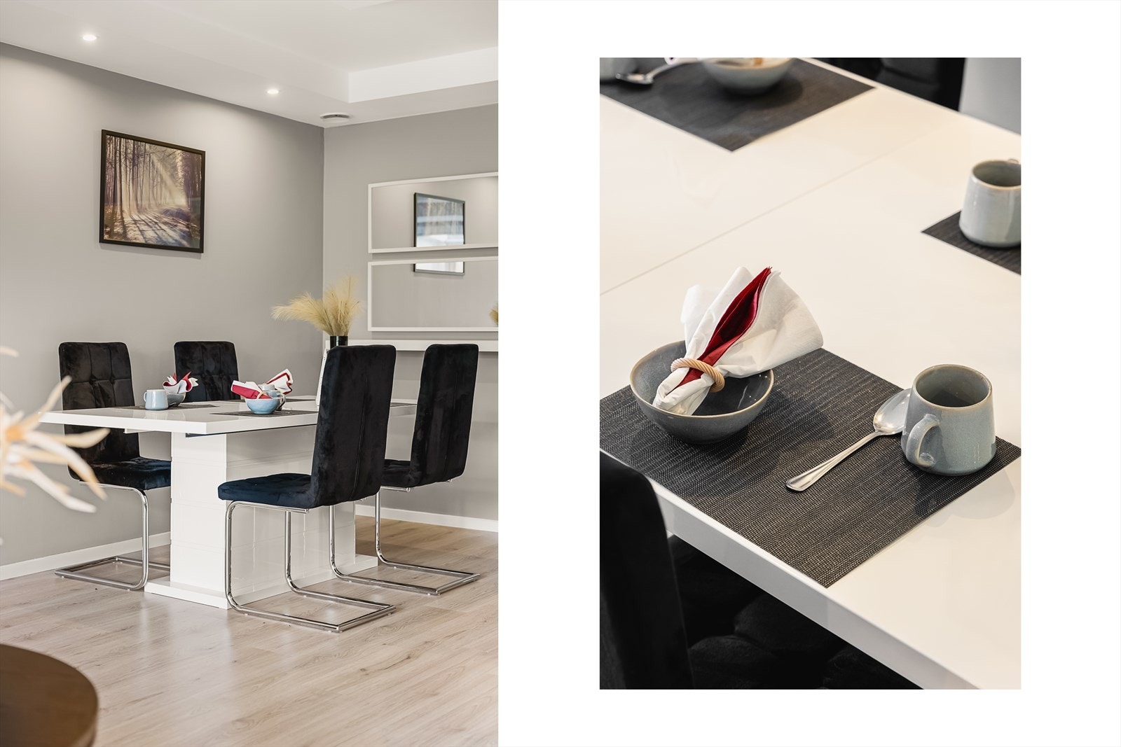 - Planløsningen er funksjonell med en effektiv utnyttelse av arealet. Her har du god plass til å innrede med sofagruppe og spisebord i hver sin naturlige sone - Galleribilde