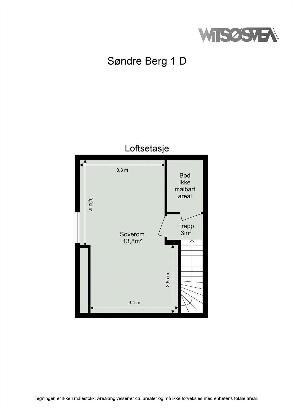 Planskisse Loft Galleribilde