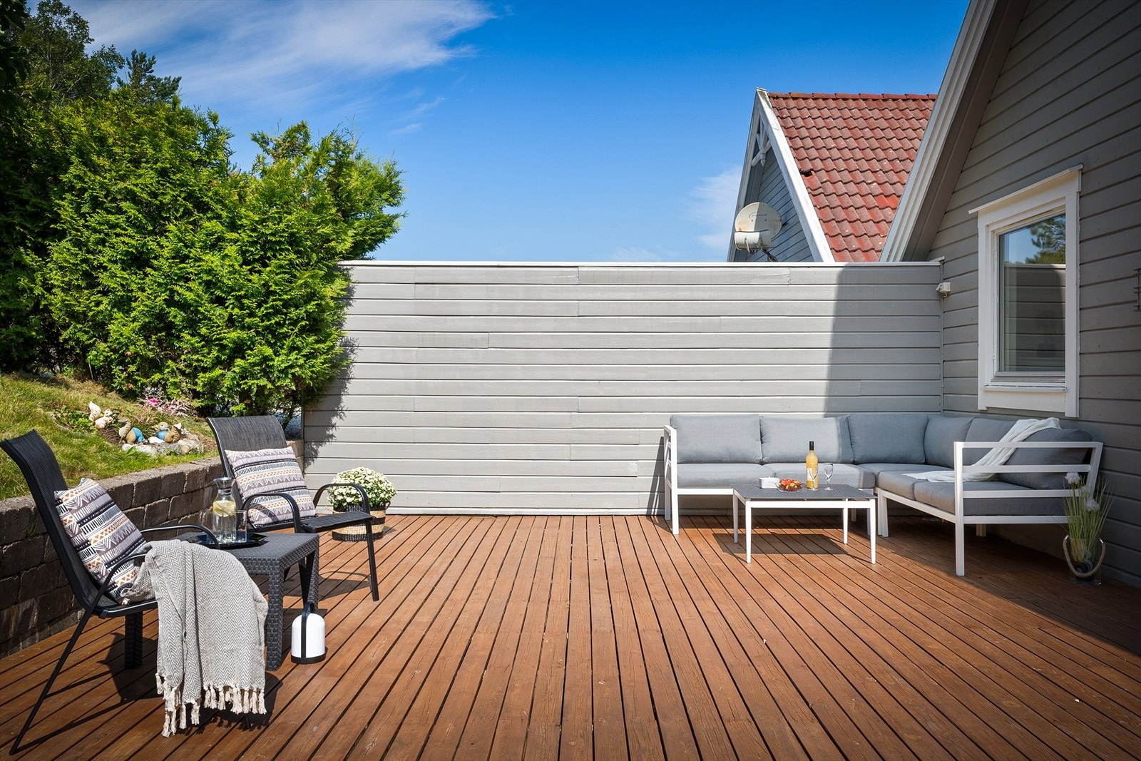 Her har du fine solforhold som strekker seg utover dagen. Galleribilde