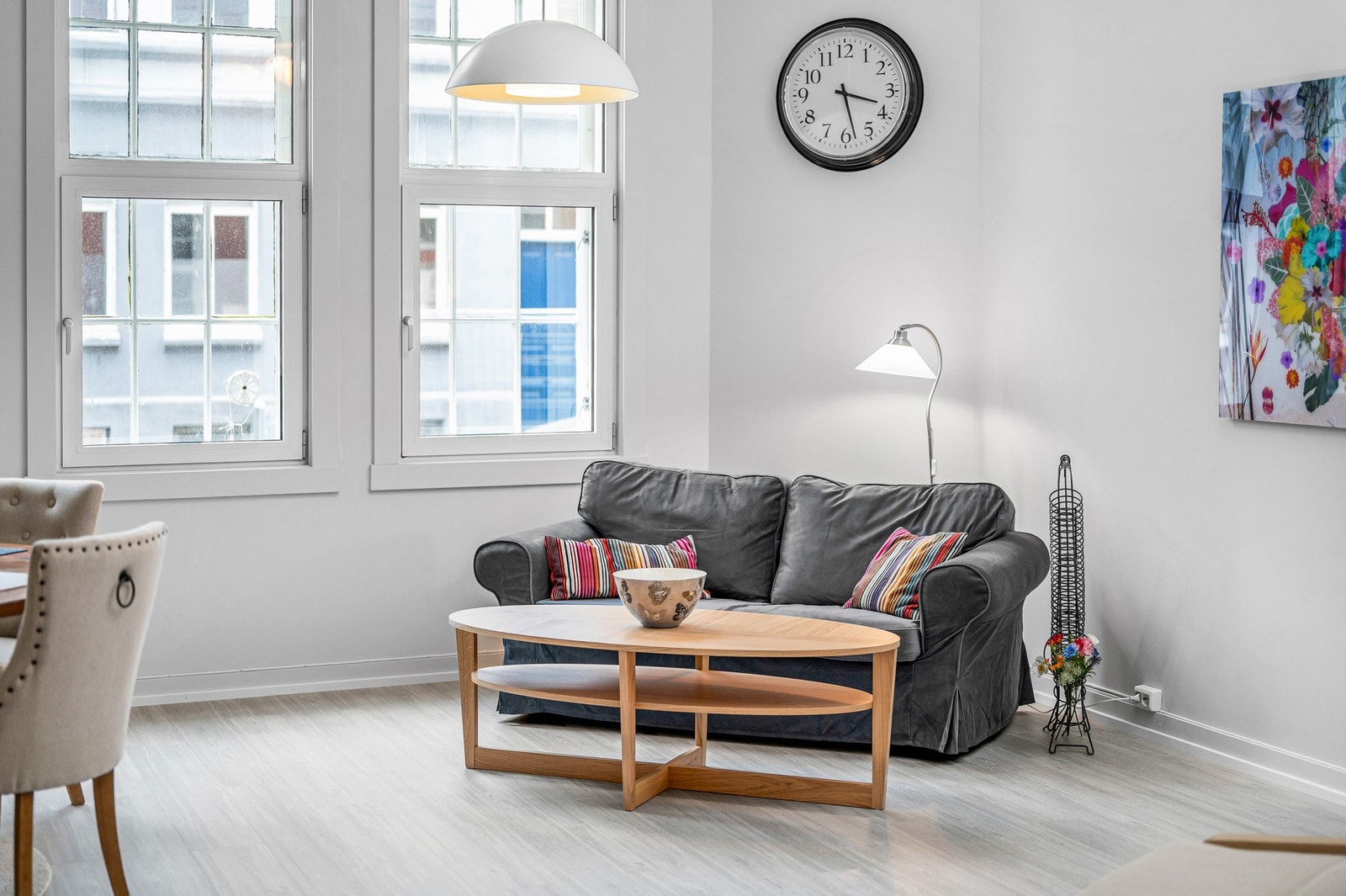 Borettslaget har IN-ordning for fellesgjeld som gjør at andelseierne kan nedbetale hele sin andel av fellesgjelden dersom ønskelig. Galleribilde