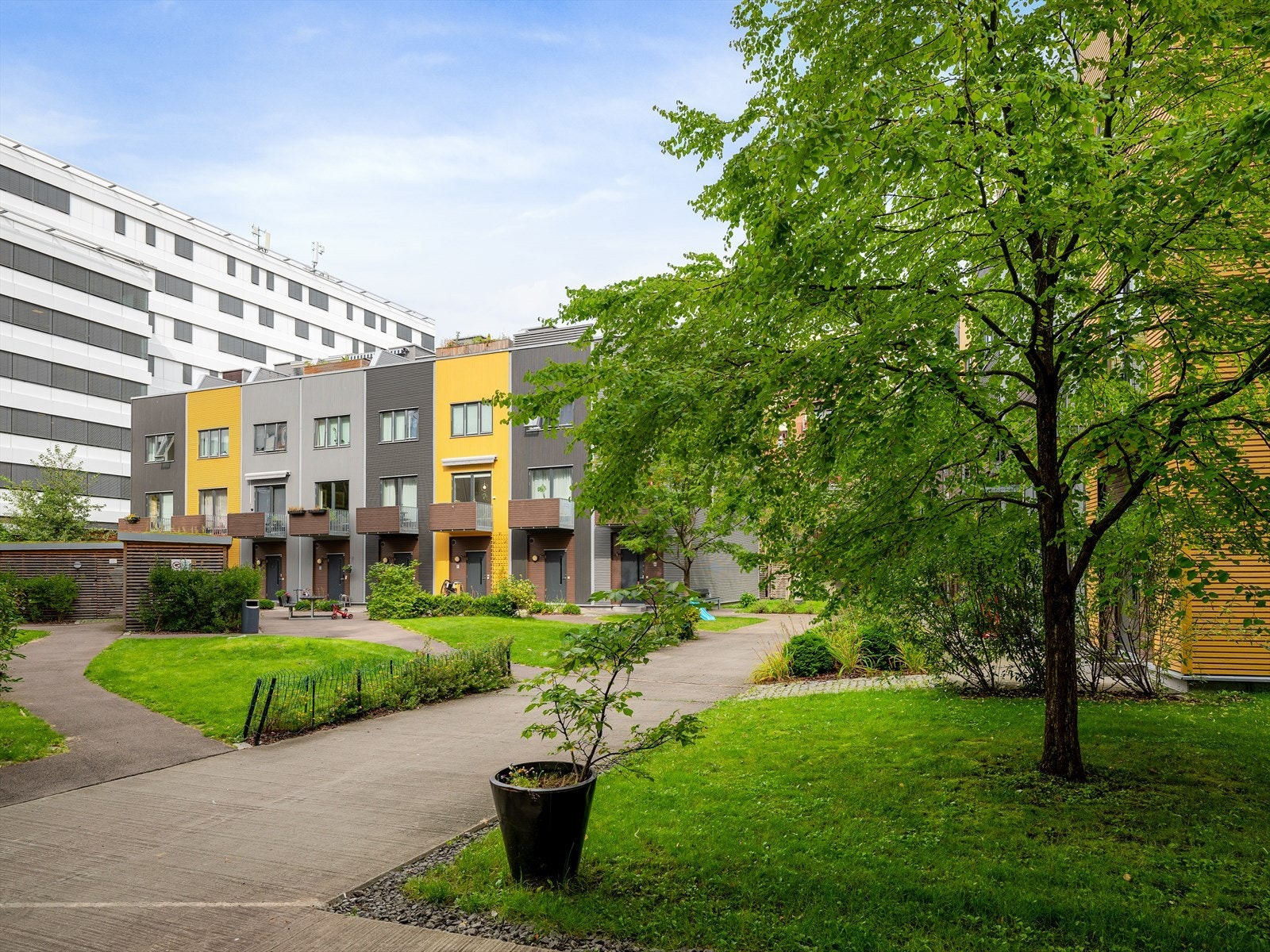 Leiligheten har også tilgang til en felles takterrasse i 7.etasje. Galleribilde