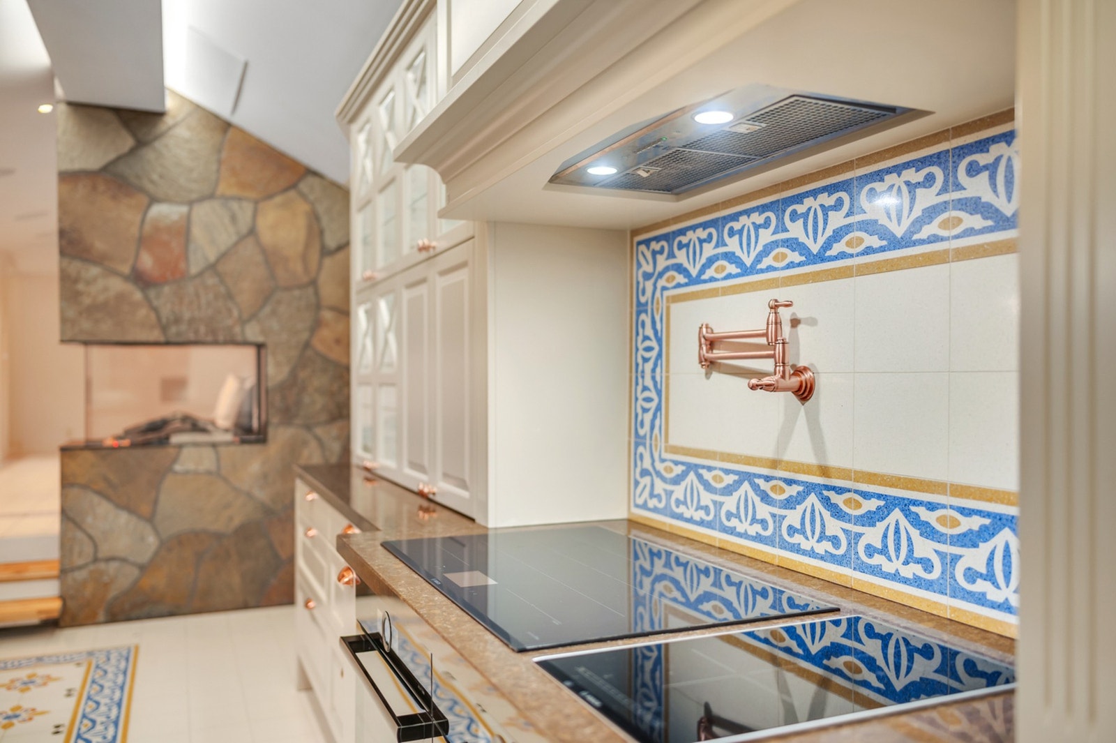 Detaljbilde av kjøkken. Galleribilde