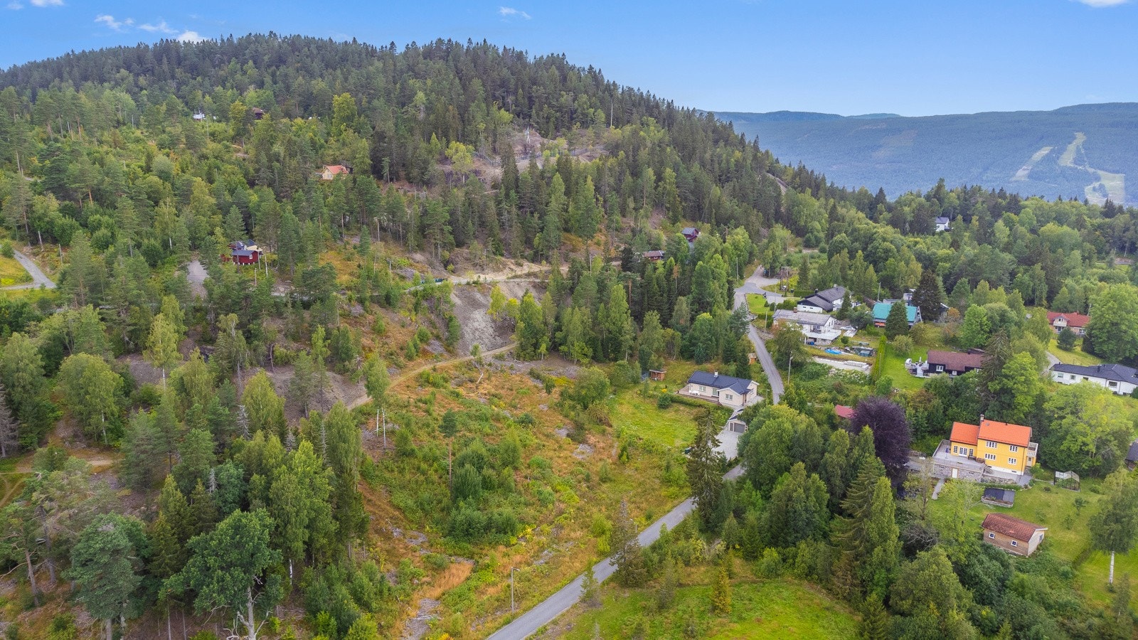 Konnerudkollen byr på både stier og skiløyper. Galleribilde